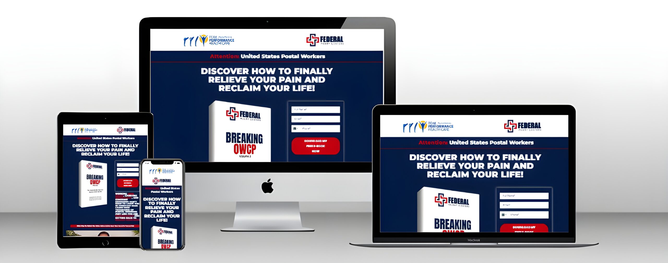 Landing Page for a Medical Clinic - Clinic Nudge